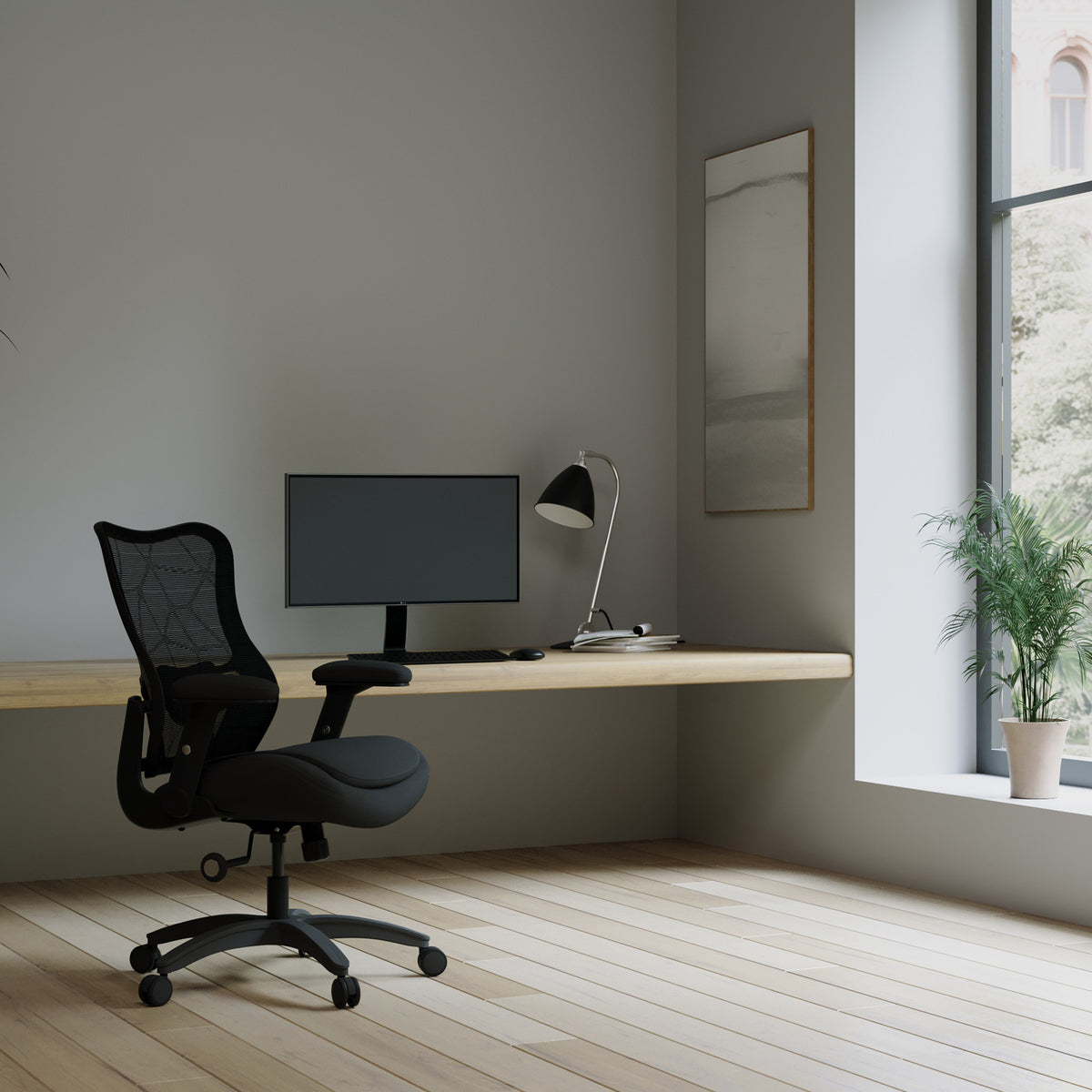 Sora 24-Hour Usage Double Padded Bariatric Chair