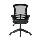 Luna Designer High Back Mesh Chair with Folding Arms