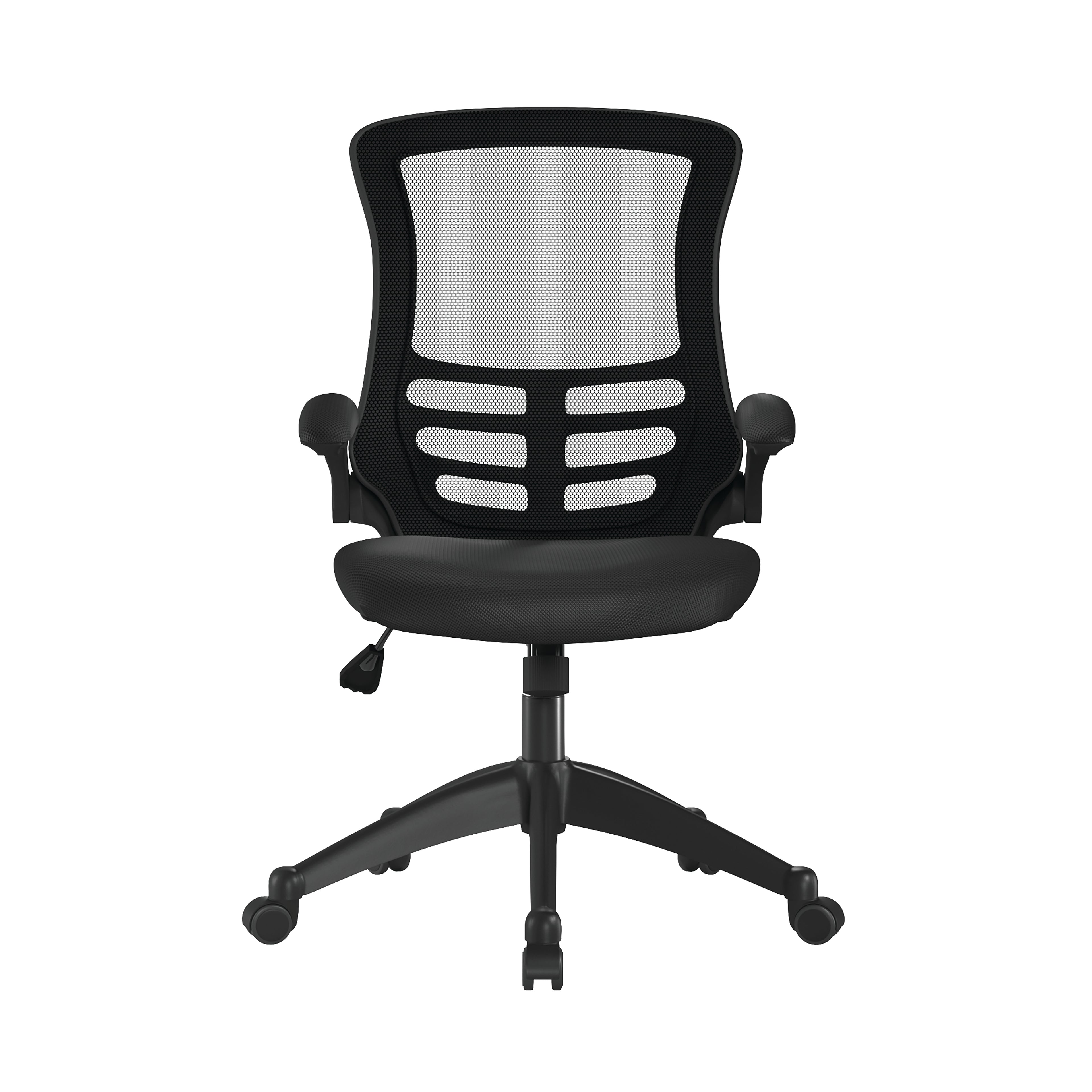 Luna Designer High Back Mesh Chair with Folding Arms
