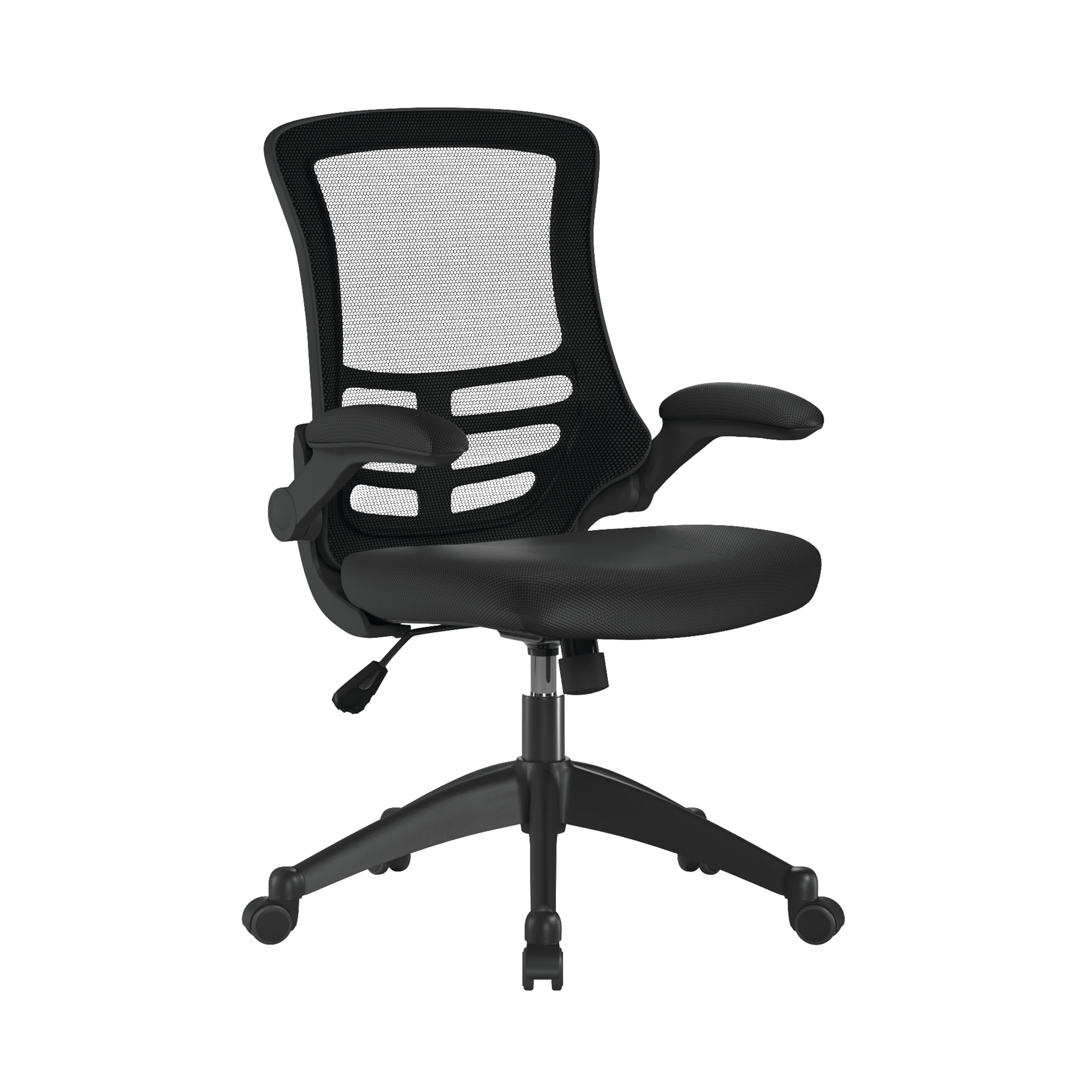 Luna Designer High Back Mesh Chair with Folding Arms