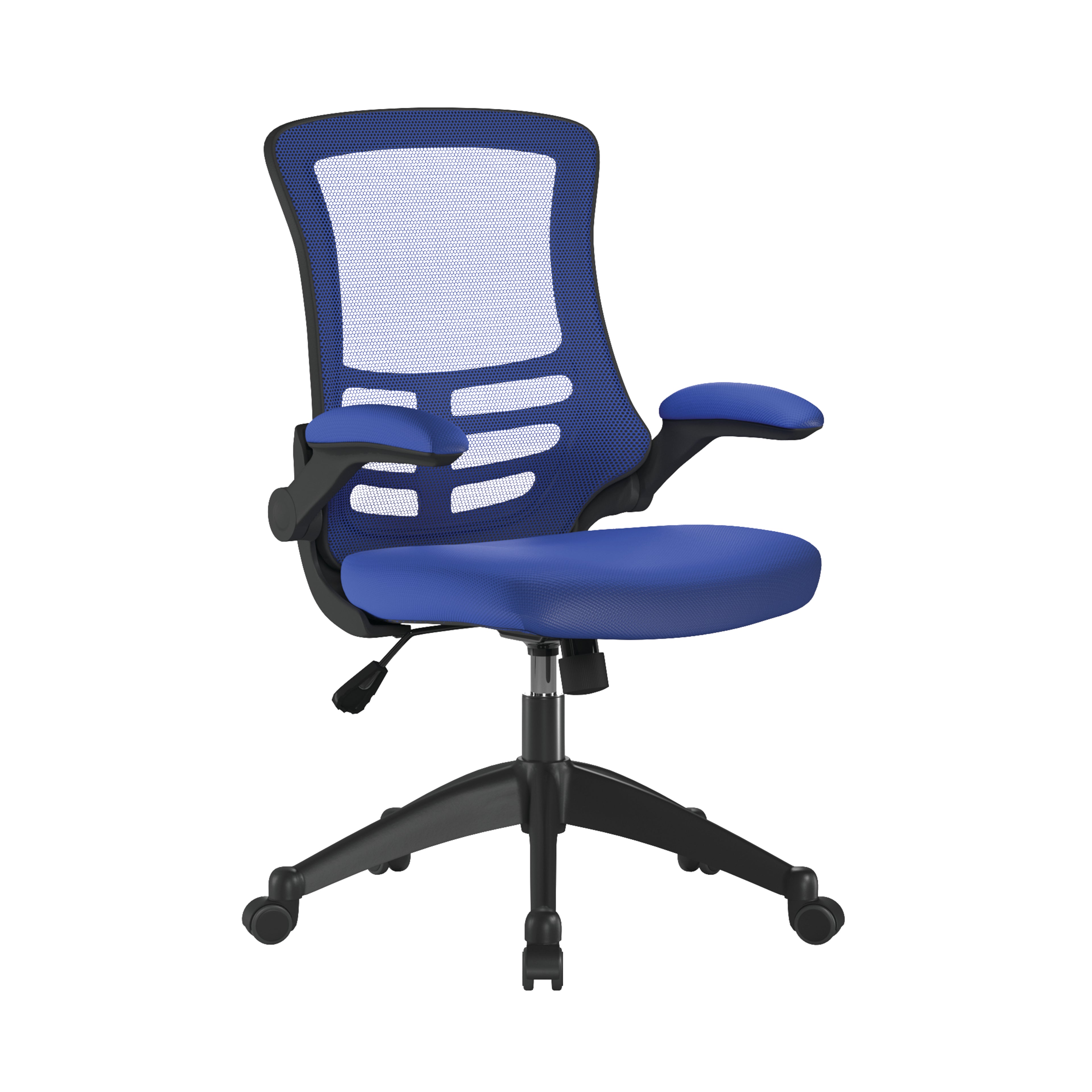 Luna Designer High Back Mesh Chair with Folding Arms