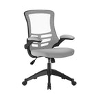 Luna Designer High Back Mesh Chair with Folding Arms
