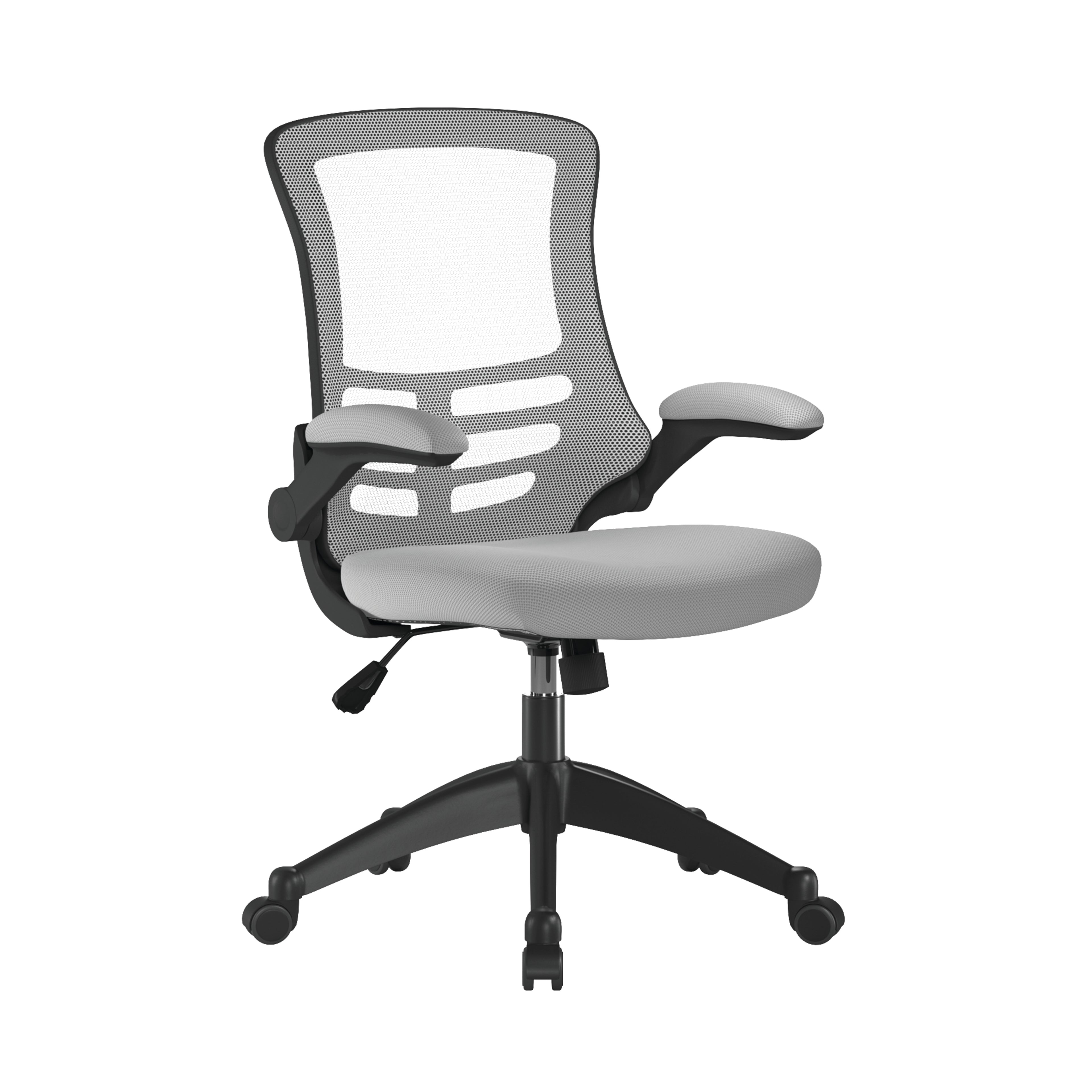 Luna Designer High Back Mesh Chair with Folding Arms