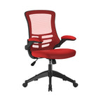 Luna Designer High Back Mesh Chair with Folding Arms