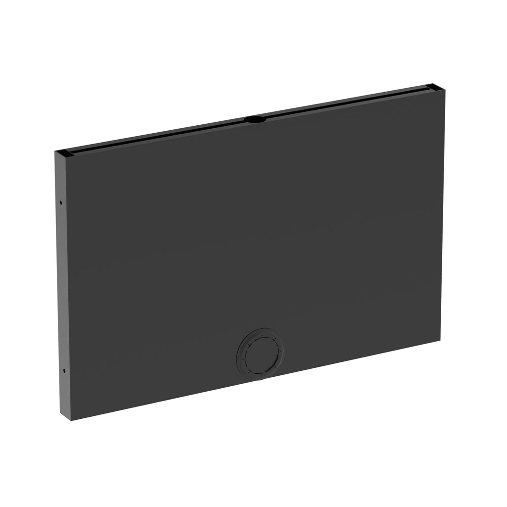 Black middle leg cable infill on a white background