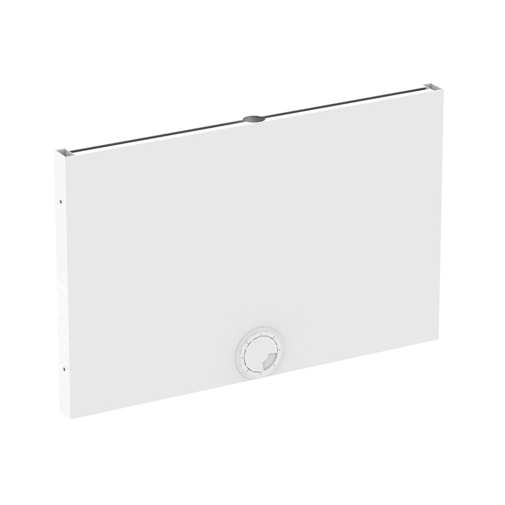 White middle leg cable infill on a white background