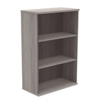 Bookcase with two shelves on a white background