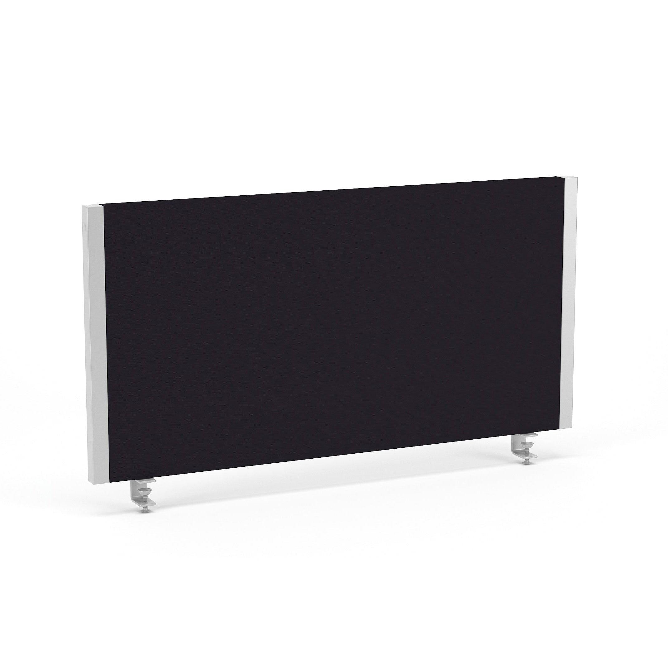 Black screen with white frame on a white background