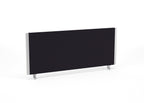 Black screen with white frame on a white background