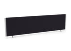 Black screen with white frame on a white background