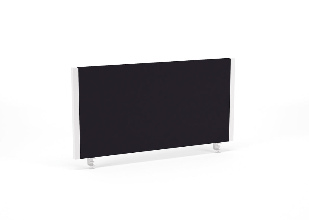 Black screen with white frame on a white background