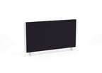 Black screen with white frame on a white background