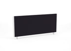 Black screen with white frame on a white background