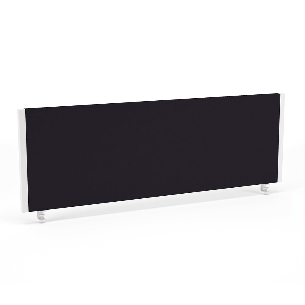 Black office screen on a white background