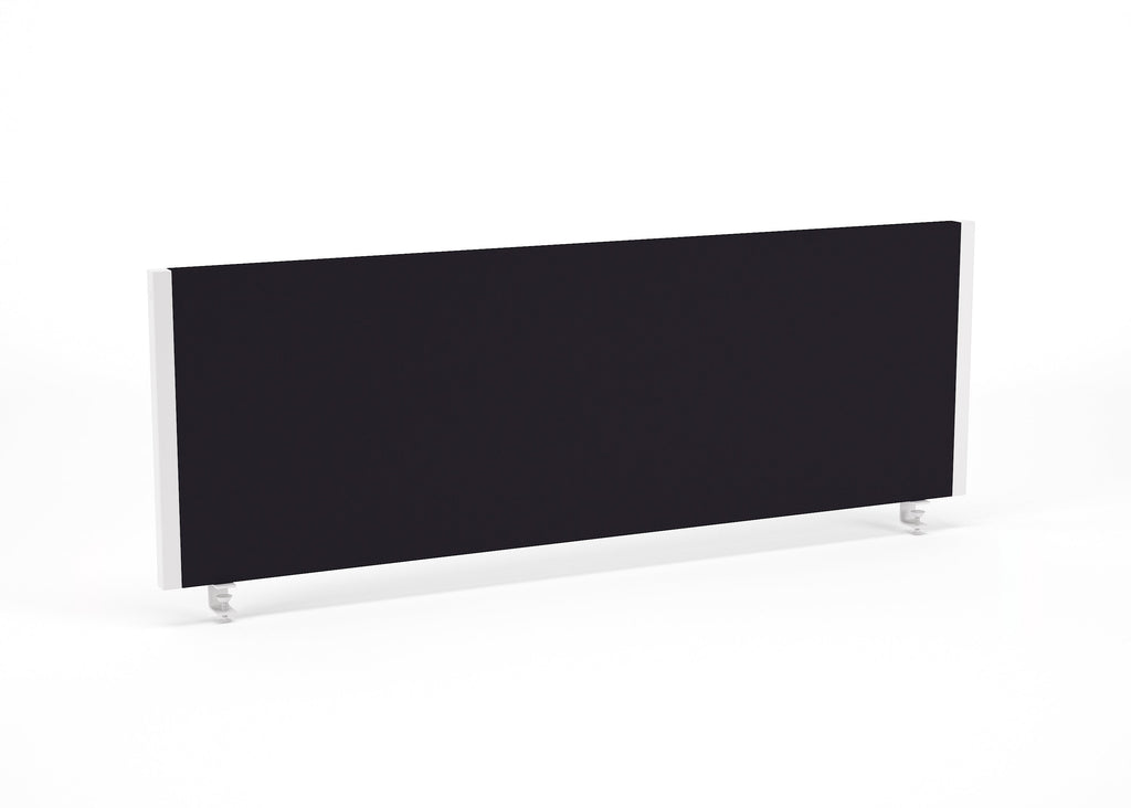 Black office screen on a white background