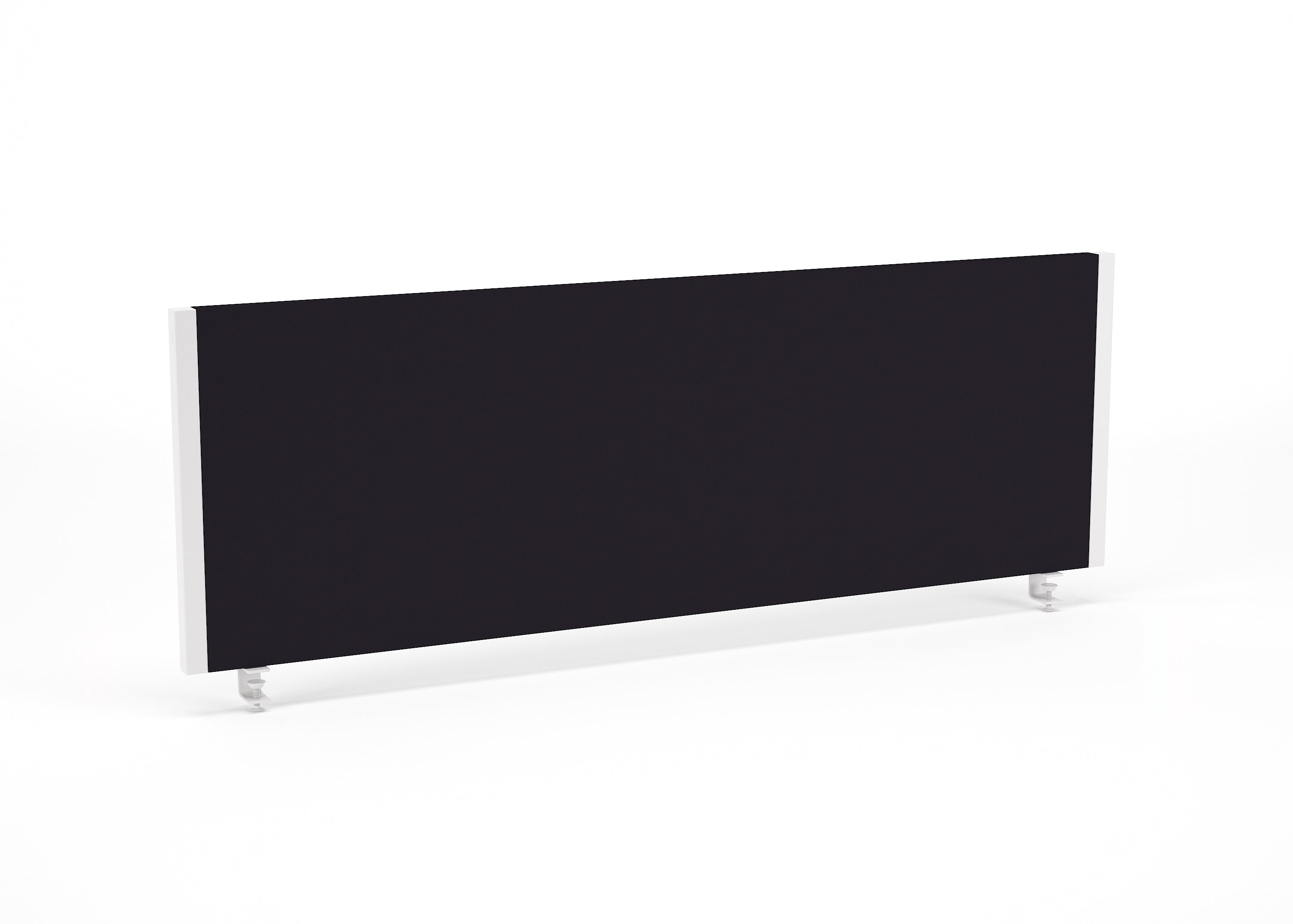 Black office screen on a white background