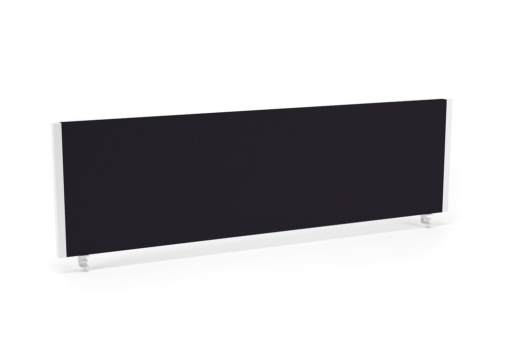 Black office screen on a white background