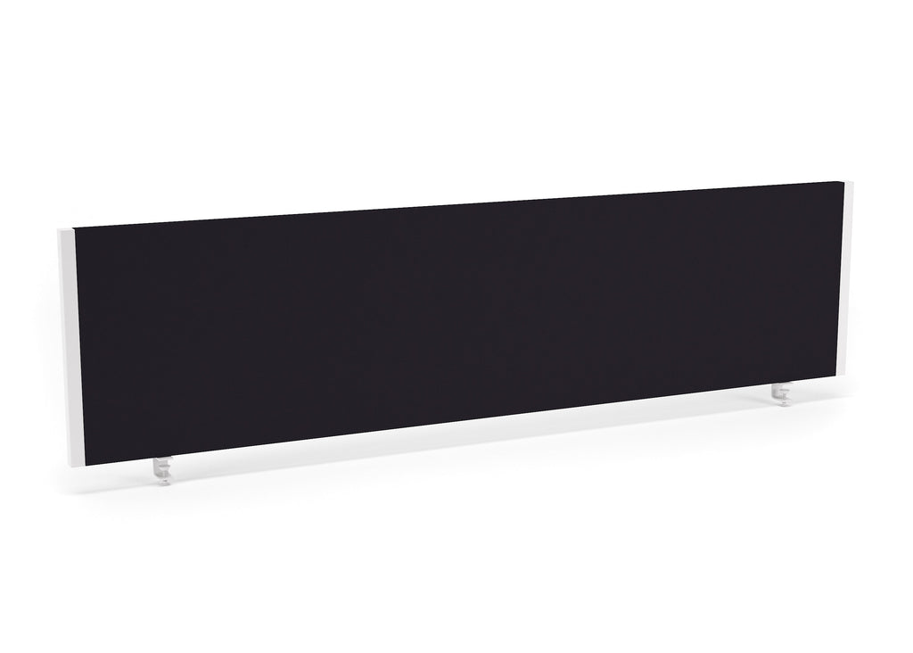 Black screen on a white background