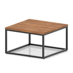 Impulse Square Coffee Table With Metal Frame