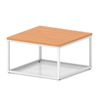 Impulse Square Coffee Table With Metal Frame