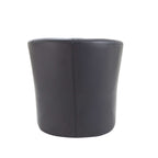 Black armchair on a white background
