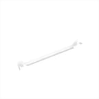 White cable tray on a white background