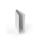 White metal cable riser on a white background