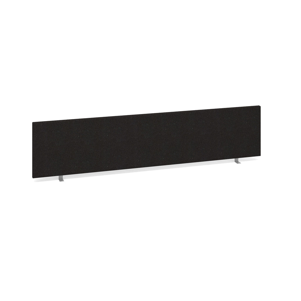 Black office screen on a white background