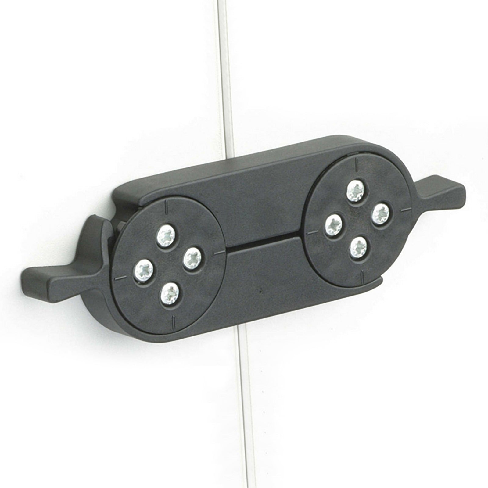 Tables linking device on the white background
